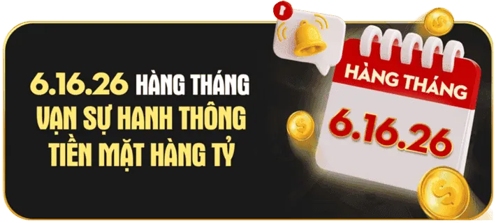 Hoàn trả thua cược 6789casino