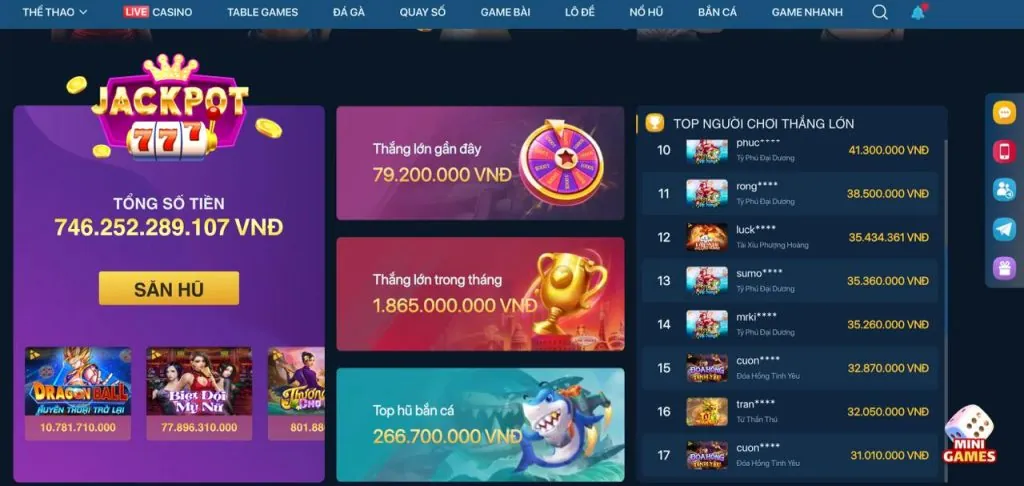 Hoàn trả cược bắn cá